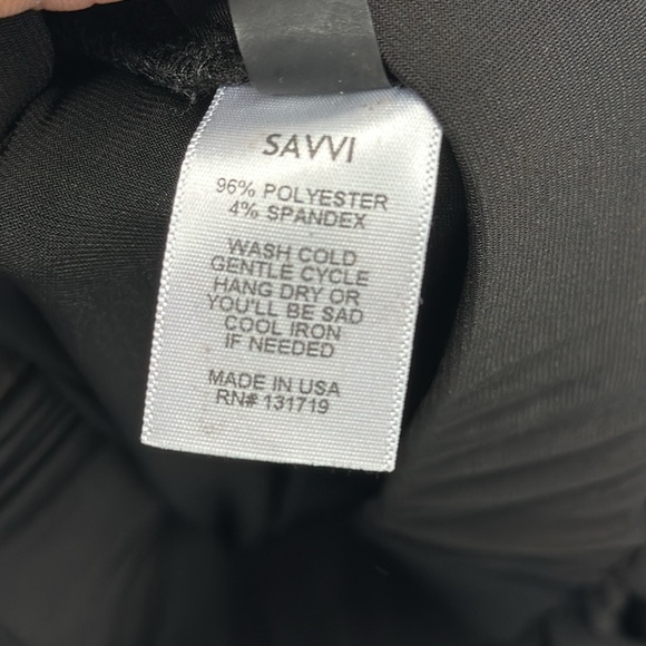 Savii Polyester Elastic Pants - Picture 8 of 8
